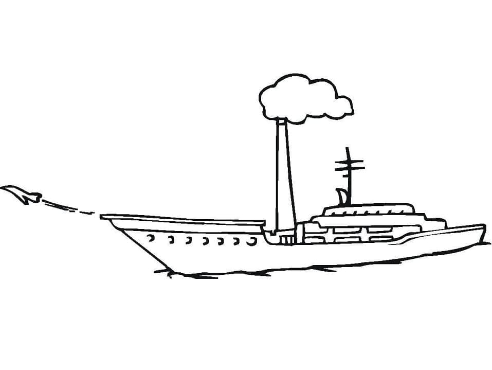 Coloring page: Aircraft carrier (Transportation) #206173 - Free Printable Coloring Pages
