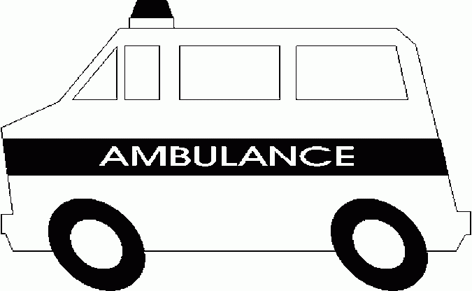 Coloring page: Ambulance (Transportation) #136762 - Free Printable Coloring Pages