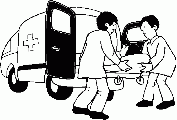 Coloring page: Ambulance (Transportation) #136787 - Free Printable Coloring Pages