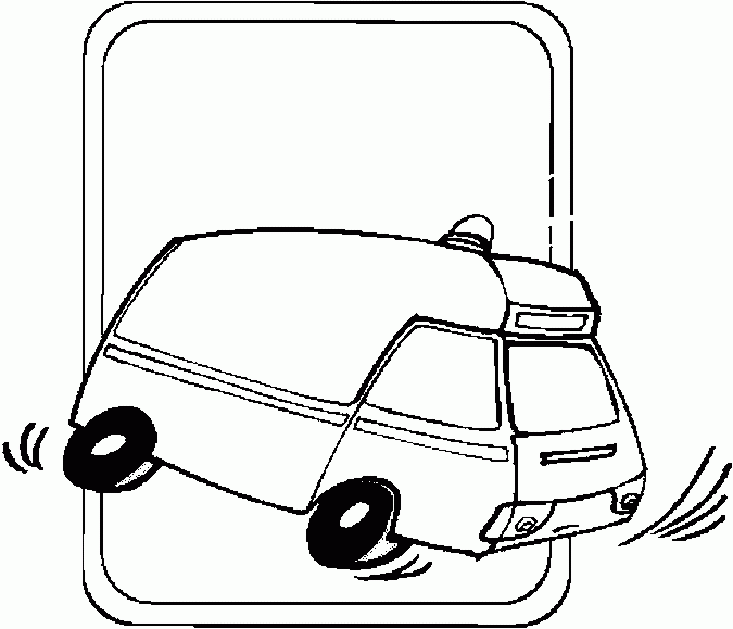 Coloring page: Ambulance (Transportation) #136841 - Free Printable Coloring Pages