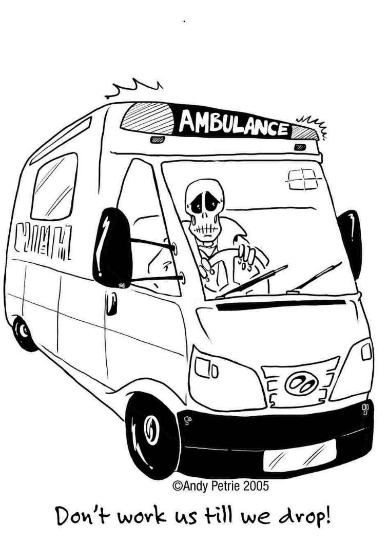 Coloring page: Ambulance (Transportation) #136850 - Free Printable Coloring Pages