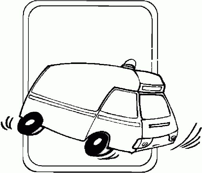Free printable Ambulance coloring page #184120 from Transportation collection