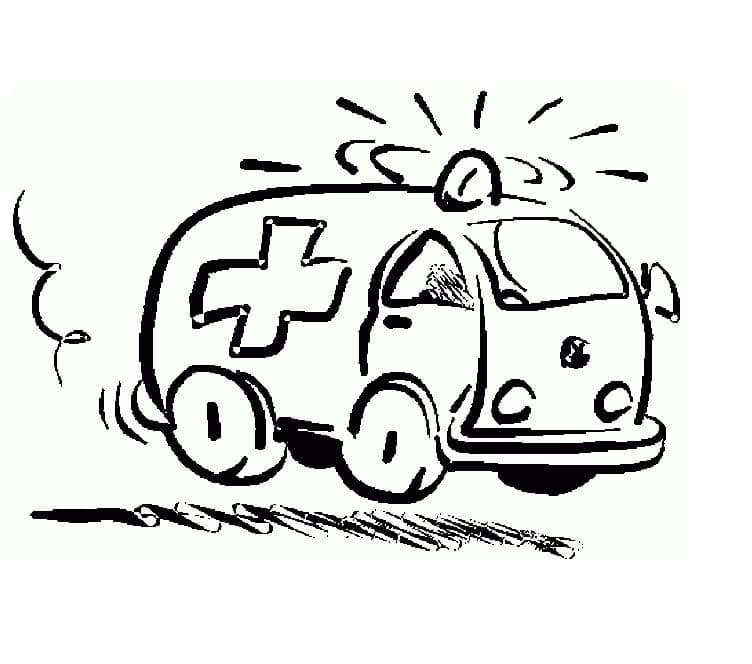 Free printable Ambulance coloring page #184133 from Transportation collection