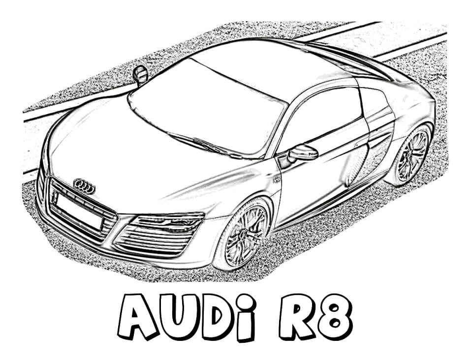 Free printable Audi coloring page #174820 from Transportation collection Free printable Audi coloring page #174820 from Transportation collection