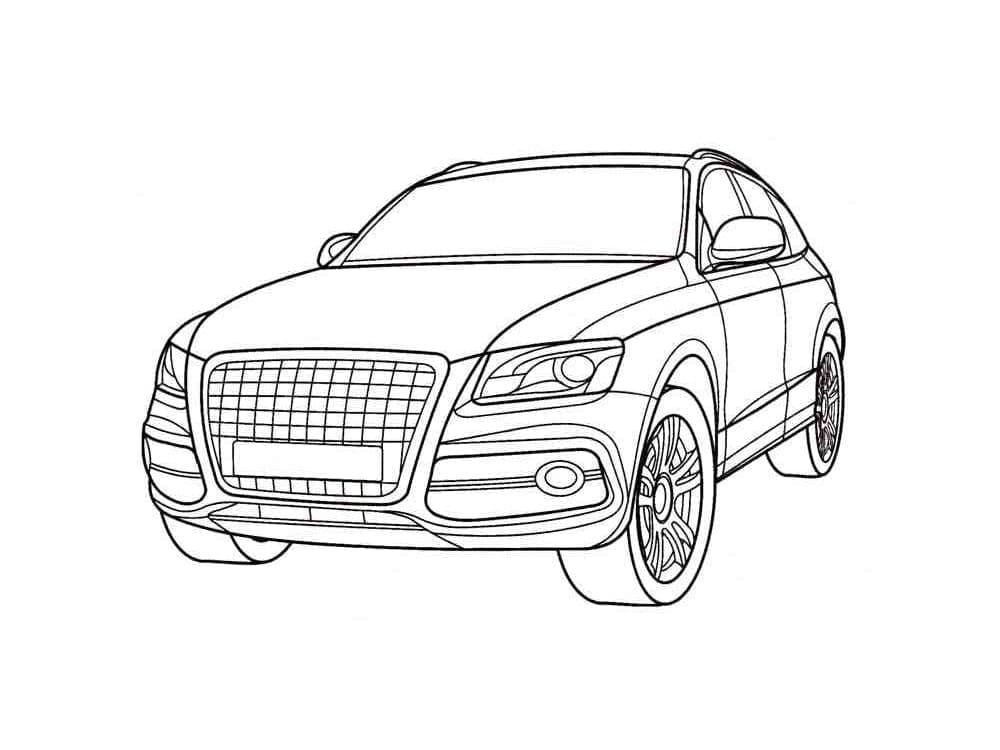 Free printable Audi coloring page #218601 from Transportation collection Free printable Audi coloring page #218601 from Transportation collection