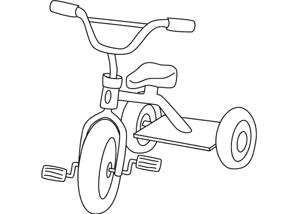 Coloring page: Bike / Bicycle (Transportation) #136943 - Free Printable Coloring Pages