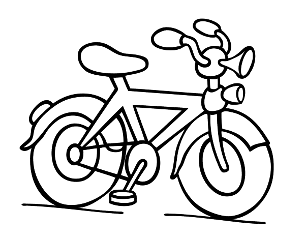 Coloring page: Bike / Bicycle (Transportation) #136947 - Free Printable Coloring Pages