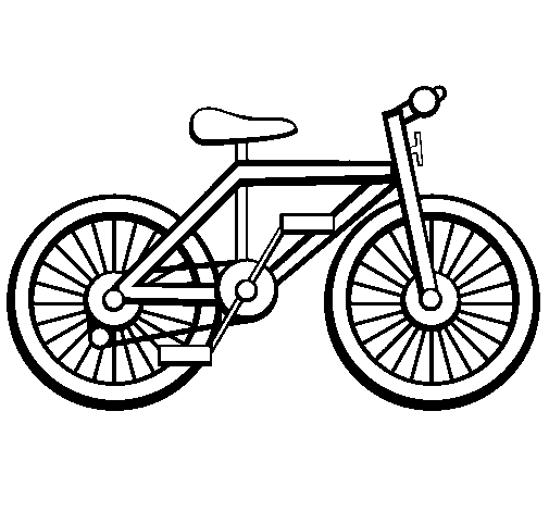 Coloring page: Bike / Bicycle (Transportation) #136951 - Free Printable Coloring Pages
