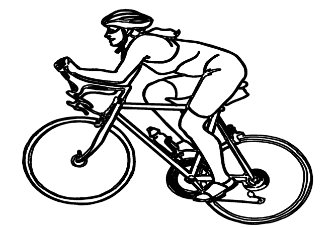 Coloring page: Bike / Bicycle (Transportation) #136955 - Free Printable Coloring Pages