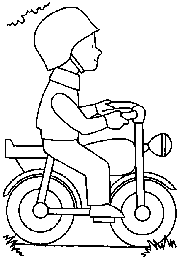 Coloring page: Bike / Bicycle (Transportation) #136969 - Free Printable Coloring Pages