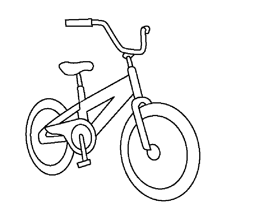 Coloring page: Bike / Bicycle (Transportation) #136970 - Free Printable Coloring Pages