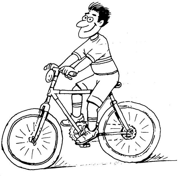 Coloring page: Bike / Bicycle (Transportation) #136975 - Free Printable Coloring Pages