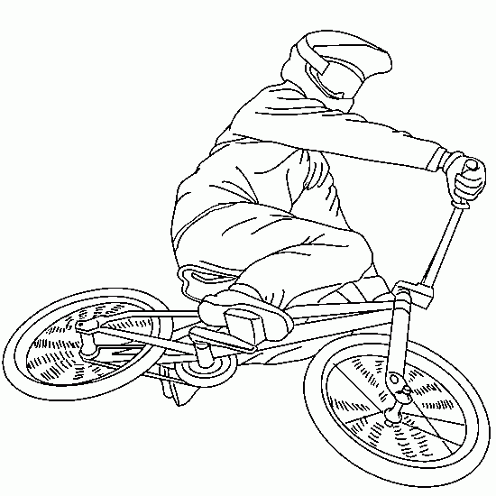 Drawing Bike / Bicycle #136978 (Transportation) – Printable coloring pages