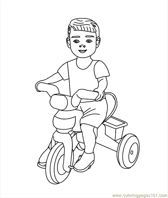 Coloring page: Bike / Bicycle (Transportation) #136990 - Free Printable Coloring Pages