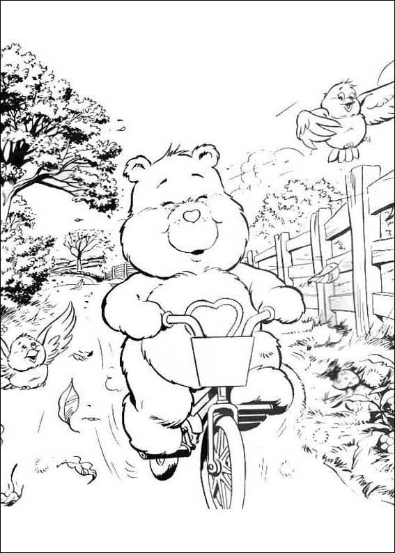 Coloring page: Bike / Bicycle (Transportation) #136996 - Free Printable Coloring Pages