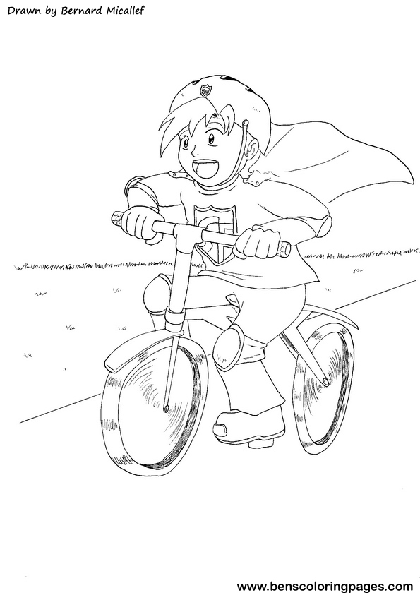 Coloring page: Bike / Bicycle (Transportation) #137004 - Free Printable Coloring Pages