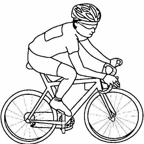 Coloring page: Bike / Bicycle (Transportation) #137038 - Free Printable Coloring Pages