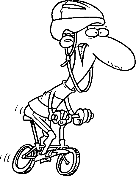 Coloring page: Bike / Bicycle (Transportation) #137082 - Free Printable Coloring Pages