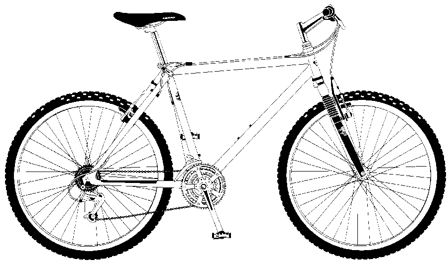 Coloring page: Bike / Bicycle (Transportation) #137108 - Free Printable Coloring Pages