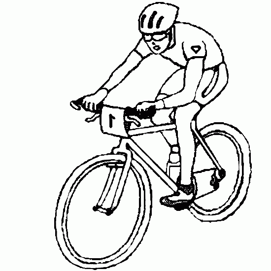 Coloring page: Bike / Bicycle (Transportation) #137112 - Free Printable Coloring Pages