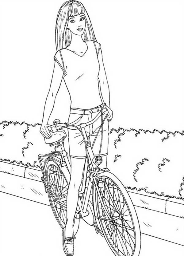Coloring page: Bike / Bicycle (Transportation) #137165 - Free Printable Coloring Pages