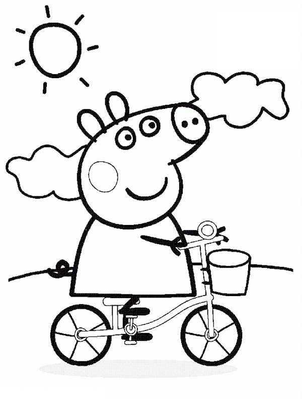 Coloring page: Bike / Bicycle (Transportation) #137182 - Free Printable Coloring Pages