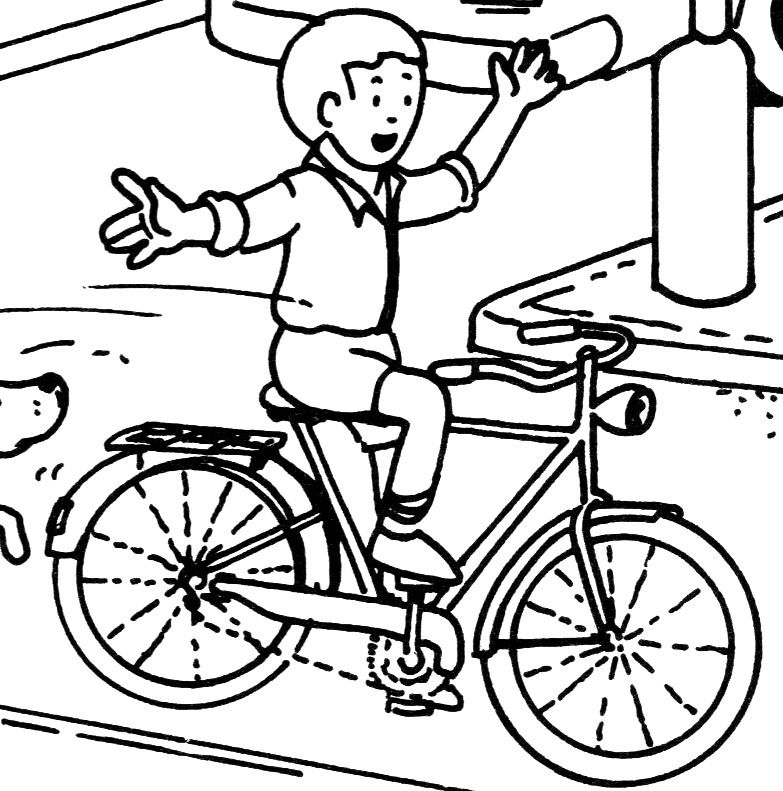 Coloring page: Bike / Bicycle (Transportation) #137184 - Free Printable Coloring Pages