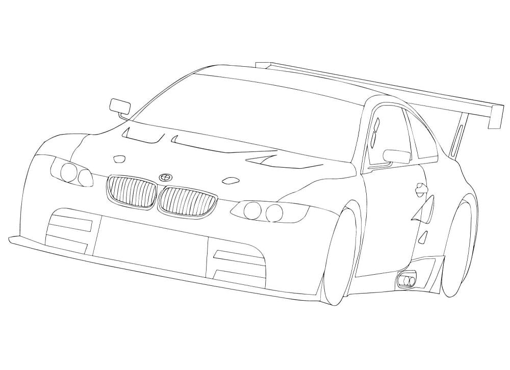 Free printable BMW coloring page #204396 from Transportation collection Free printable BMW coloring page #204396 from Transportation collection