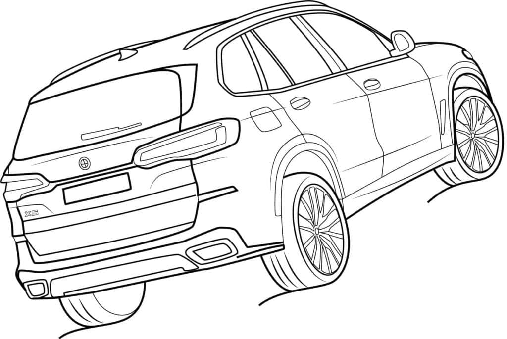 Free printable BMW coloring page #204430 from Transportation collection Free printable BMW coloring page #204430 from Transportation collection