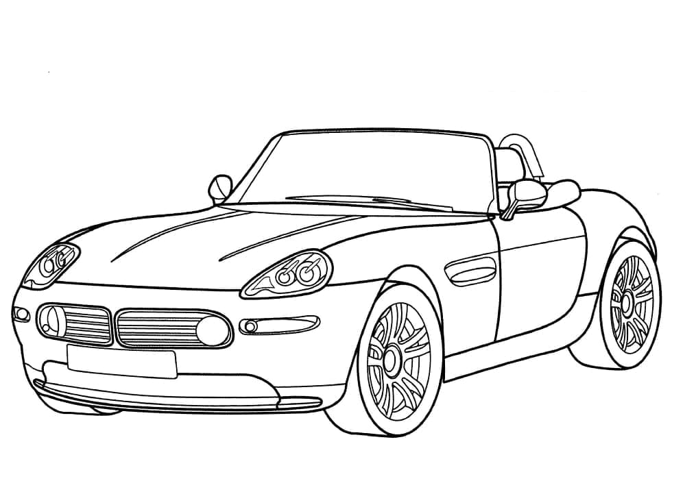 Free printable BMW coloring page #204435 from Transportation collection Free printable BMW coloring page #204435 from Transportation collection