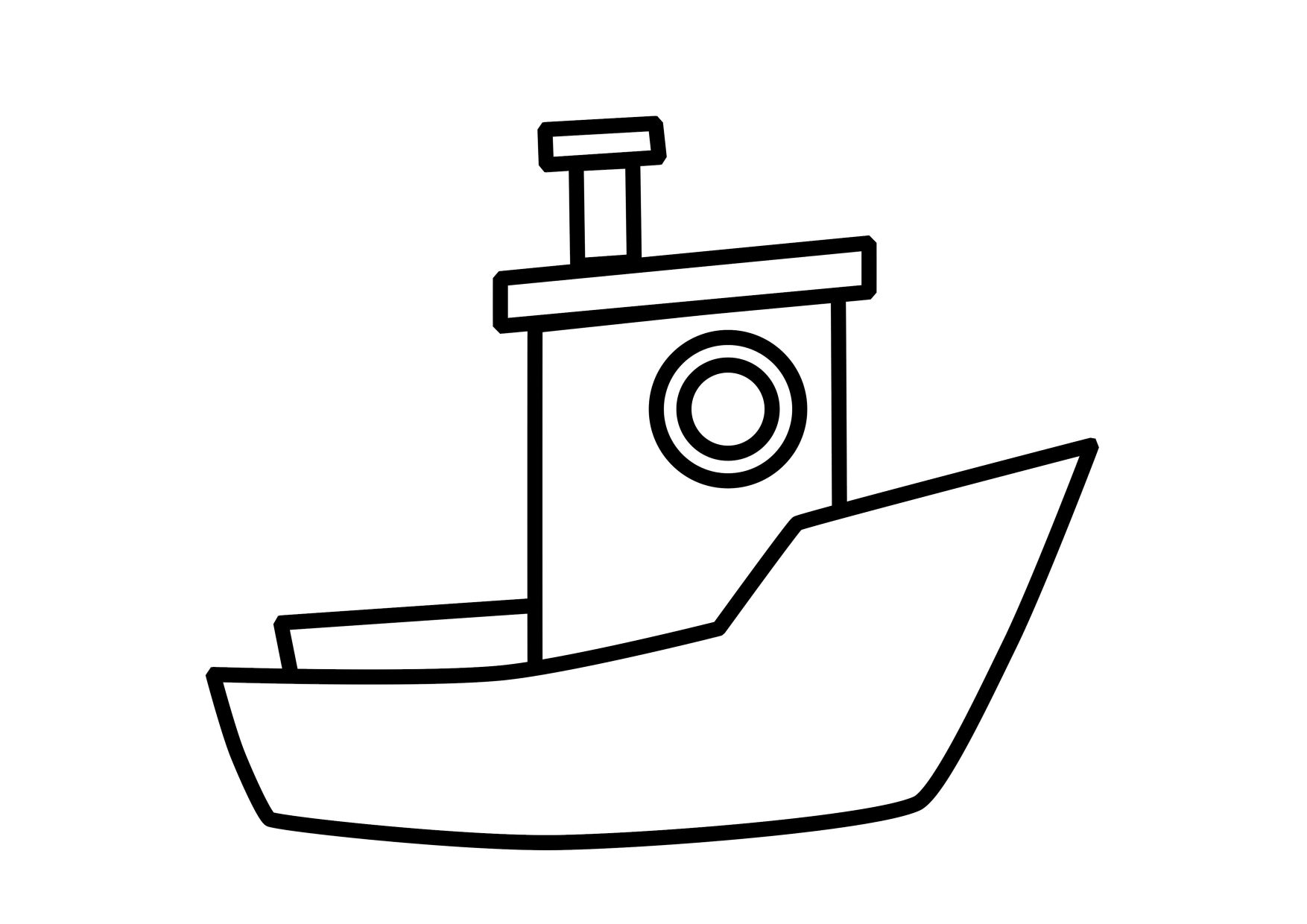 Coloring page: Boat / Ship (Transportation) #137494 - Free Printable Coloring Pages