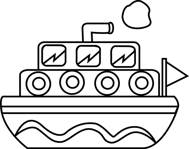 Coloring page: Boat / Ship (Transportation) #137508 - Free Printable Coloring Pages
