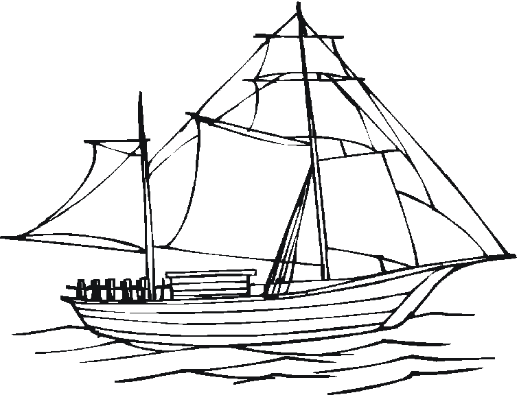 Coloring page: Boat / Ship (Transportation) #137528 - Free Printable Coloring Pages