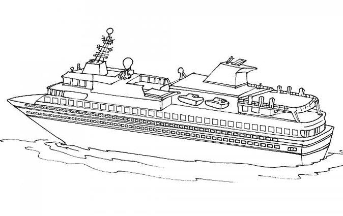 Coloring page: Boat / Ship (Transportation) #137544 - Free Printable Coloring Pages