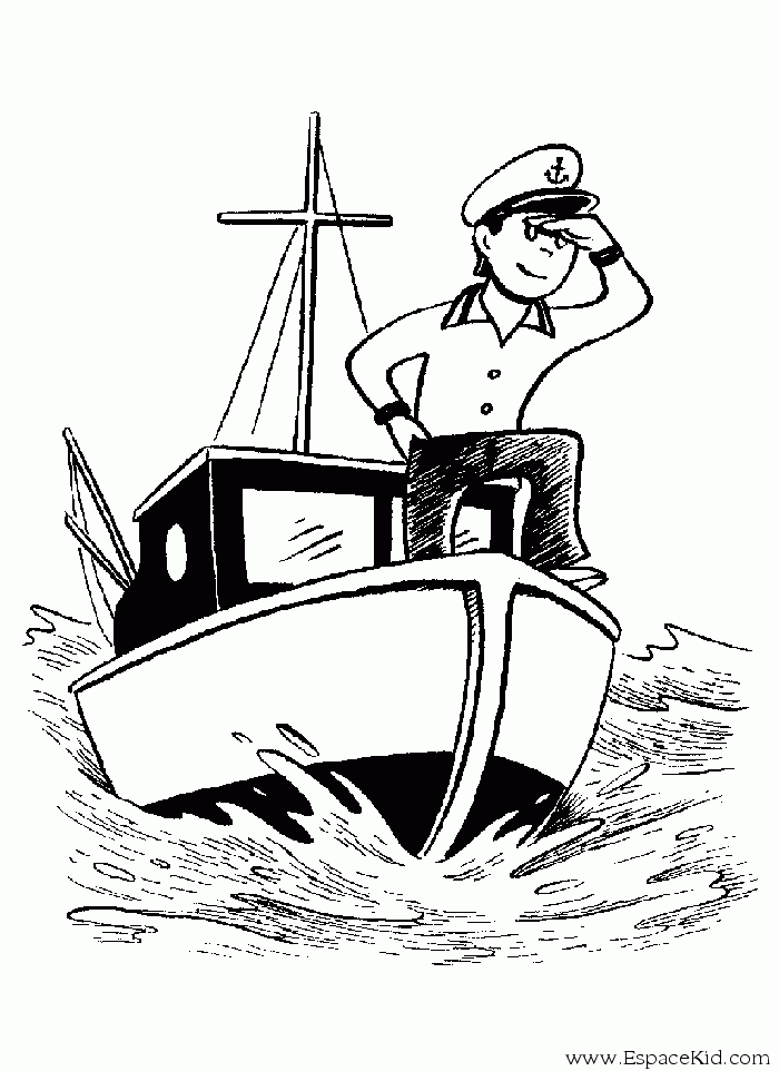 Coloring page: Boat / Ship (Transportation) #137552 - Free Printable Coloring Pages
