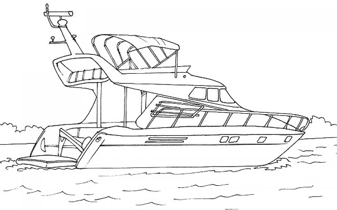 Coloring page: Boat / Ship (Transportation) #137564 - Free Printable Coloring Pages