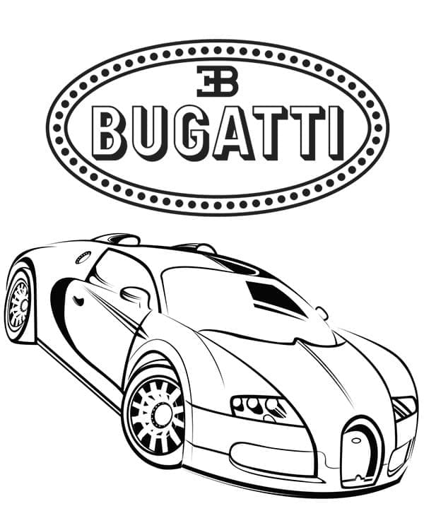 Free printable Bugatti coloring page #174788 from Transportation collection