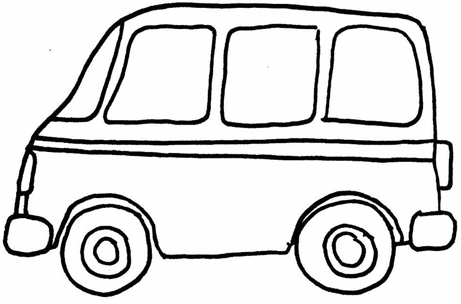 Coloring page: Bus (Transportation) #135310 - Free Printable Coloring Pages