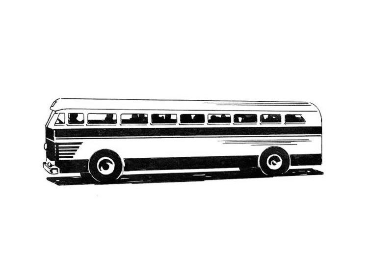 Coloring page: Bus (Transportation) #135318 - Free Printable Coloring Pages