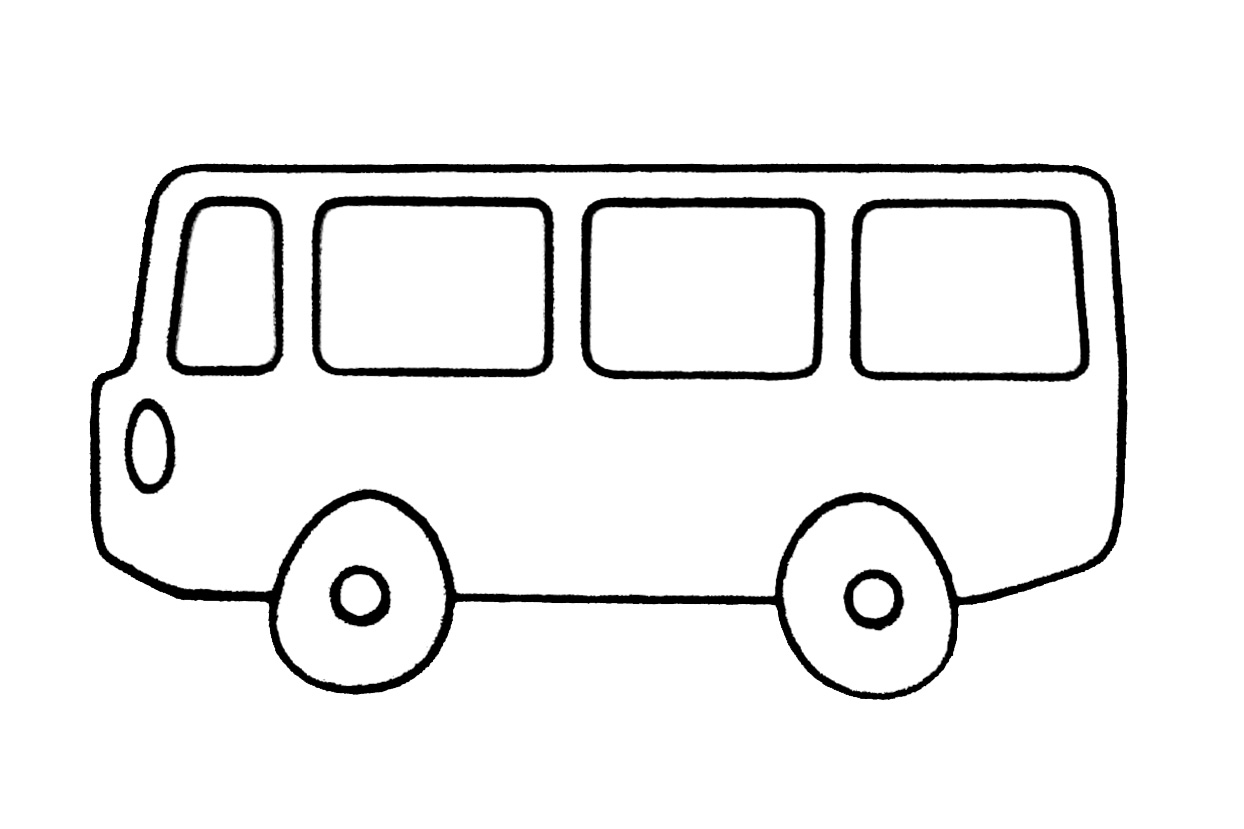 Coloring page: Bus (Transportation) #135322 - Free Printable Coloring Pages