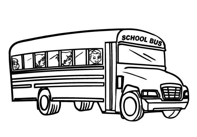 Coloring page: Bus (Transportation) #135339 - Free Printable Coloring Pages