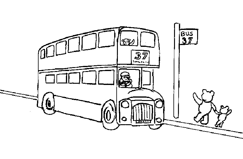 Coloring page: Bus (Transportation) #135350 - Free Printable Coloring Pages