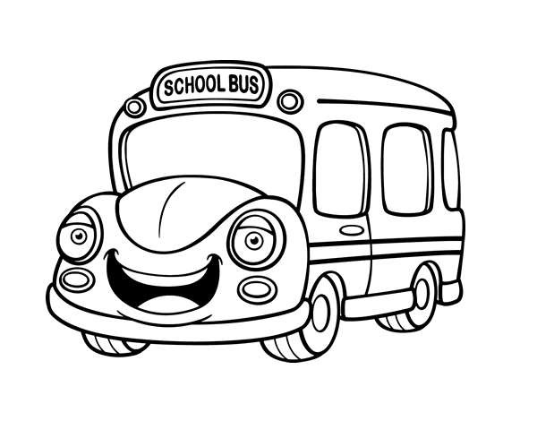 Coloring page: Bus (Transportation) #135370 - Free Printable Coloring Pages