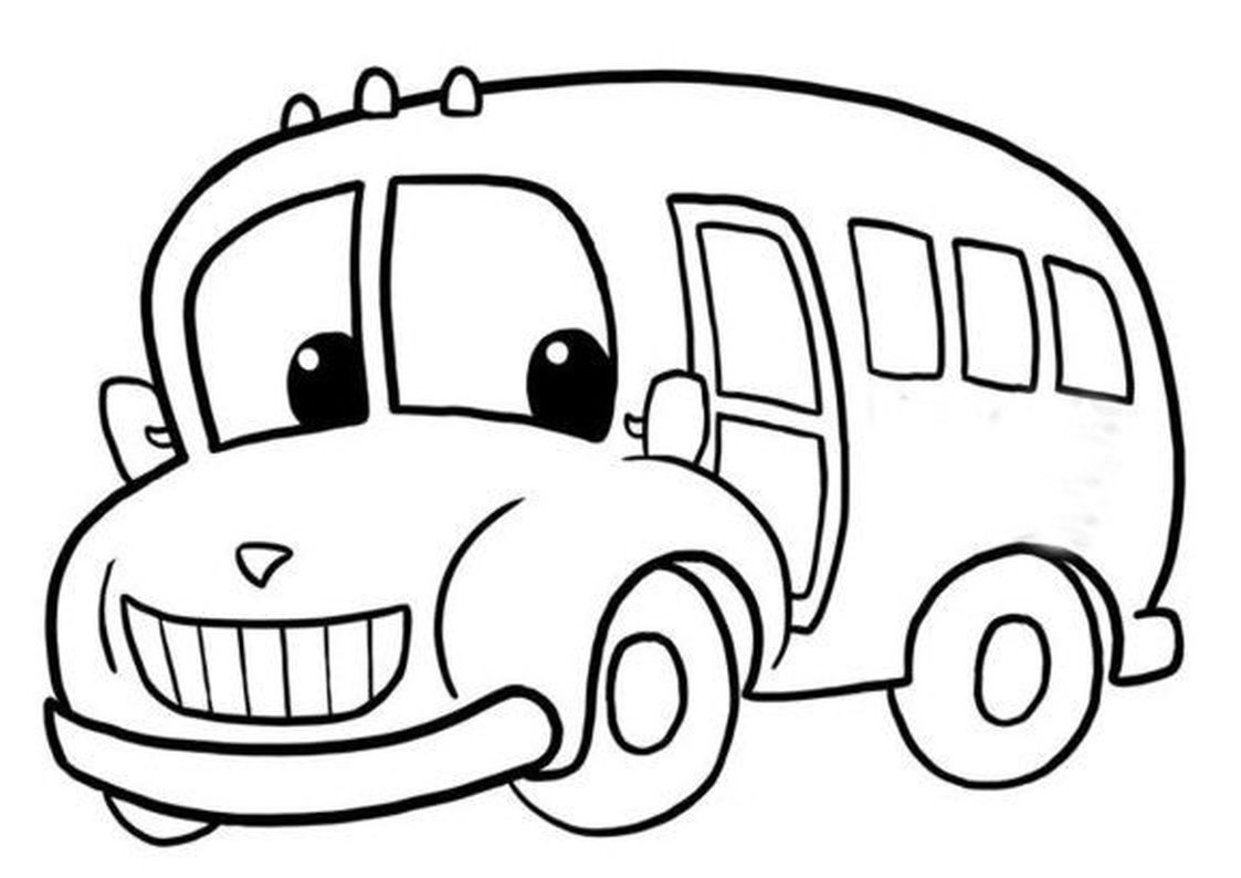 Coloring page Bus #135444 (Transportation) – Printable Coloring Pages