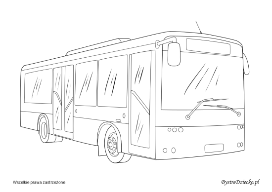 Coloring page: Bus (Transportation) #135461 - Free Printable Coloring Pages