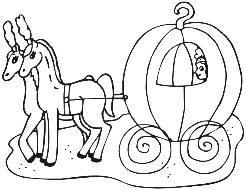 Coloring page: Carriage (Transportation) #146191 - Free Printable Coloring Pages