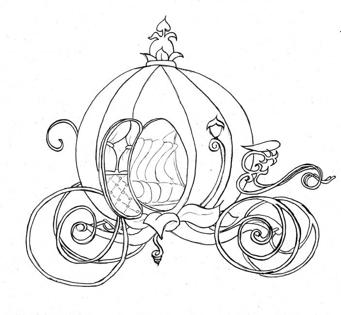 Coloring page: Carriage (Transportation) #146225 - Free Printable Coloring Pages