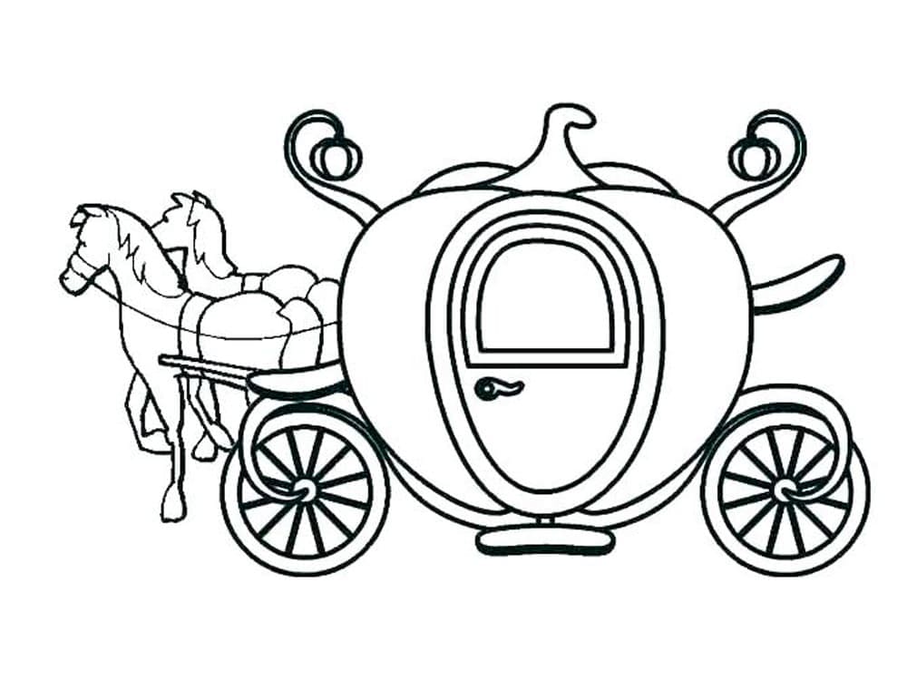 Free printable Carriage coloring page #209835 from Transportation collection