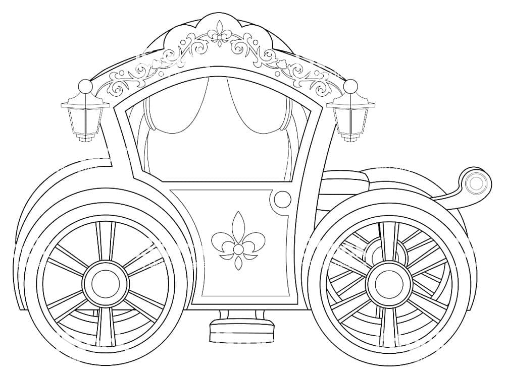 Free printable Carriage coloring page #209861 from Transportation collection