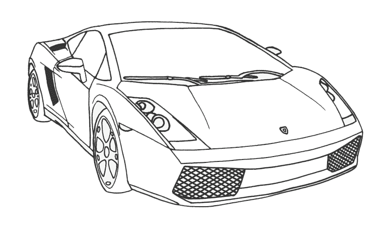Coloring page: Cars (Transportation) #146420 - Free Printable Coloring Pages